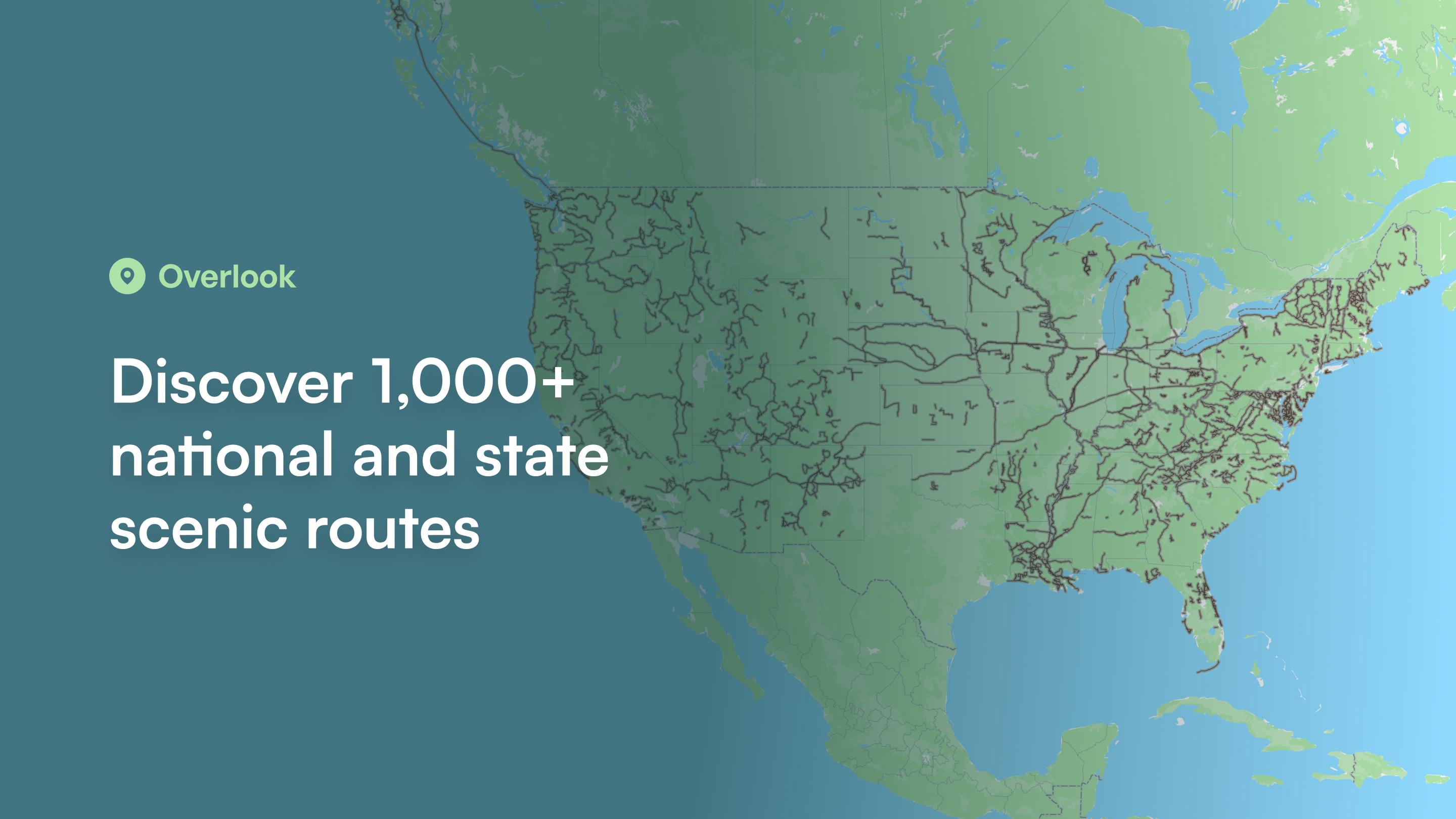 America's Byways and Scenic Routes - Overlook Maps